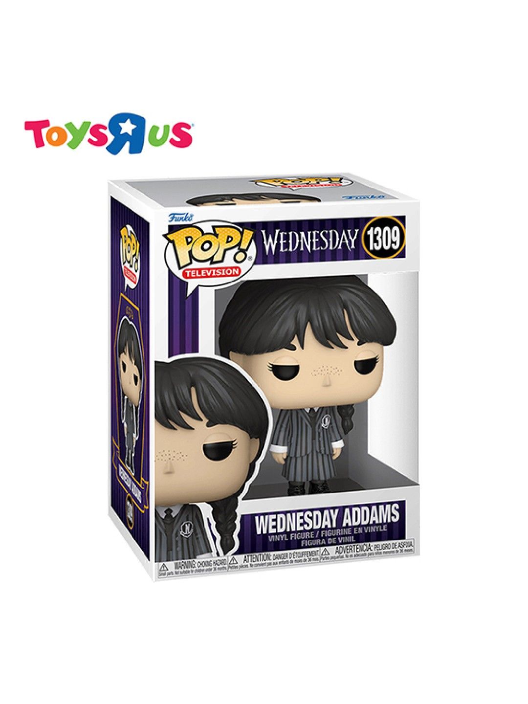 Toys R Us Funko Pop! Wednesday - Wednesday Addams #1309 (No Color- Image 2)