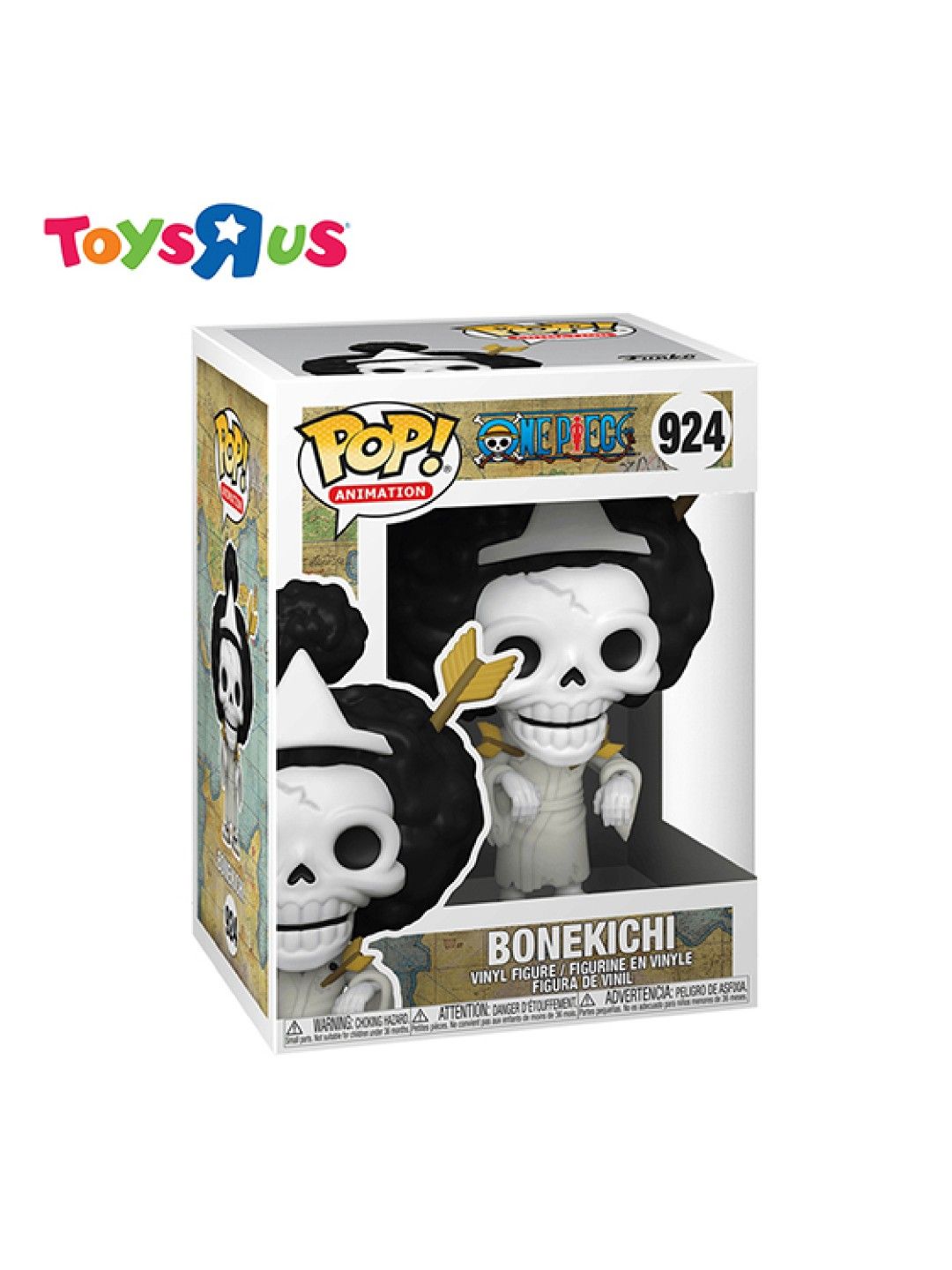 Toys R Us Funko Pop! One Piece - Bonekichi #924 (No Color- Image 2)