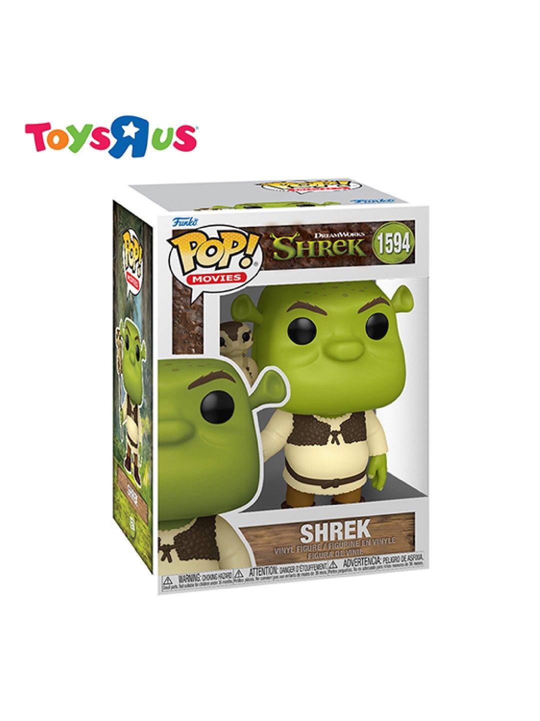 Toys R Us Funko Pop! Dreamworks Shrek - Shrek #1594 (No Color- Image 2)