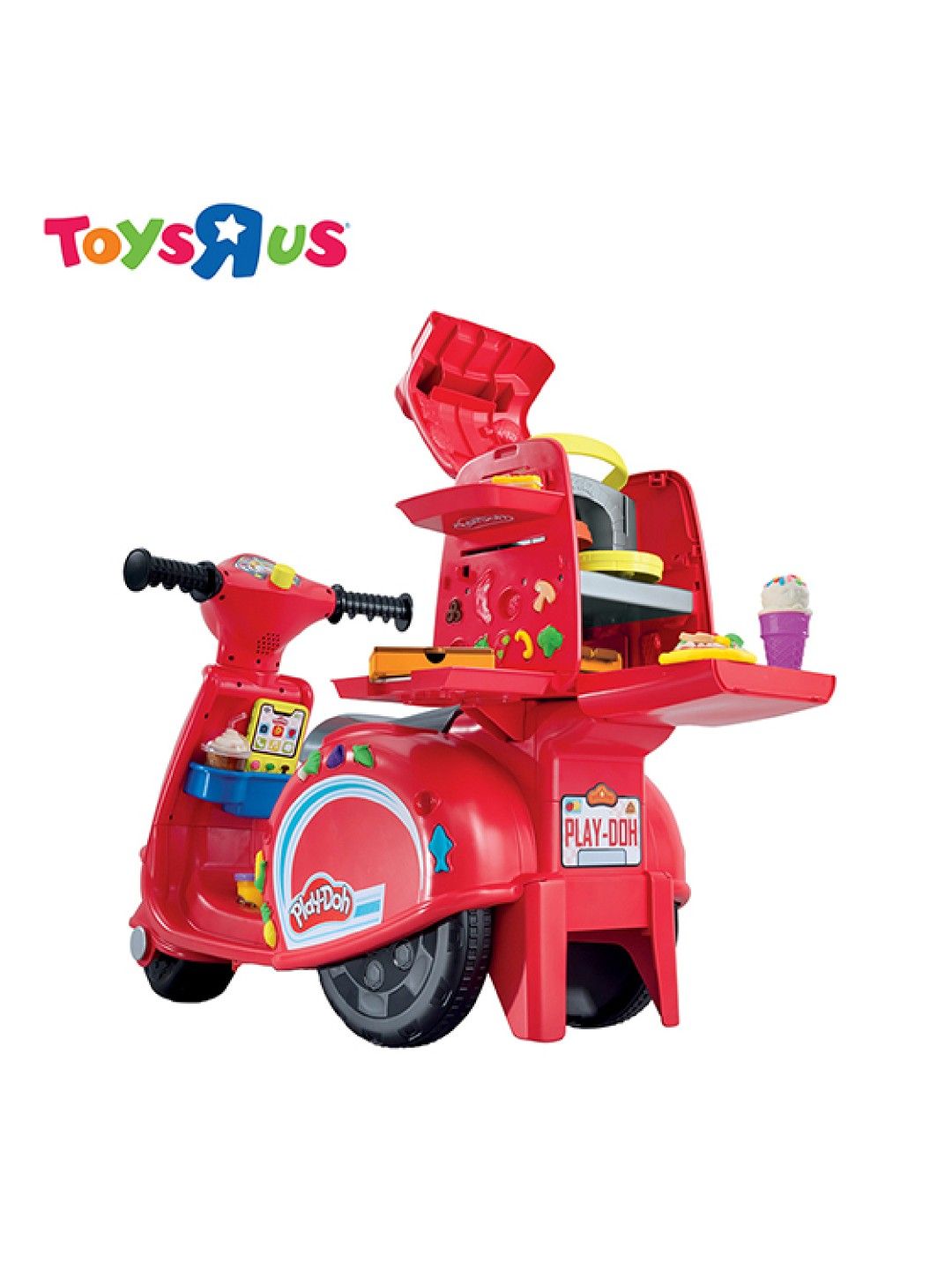 Toys R Us Play-Doh Pizza Delivery Scooter Playset (No Color- Image 1)