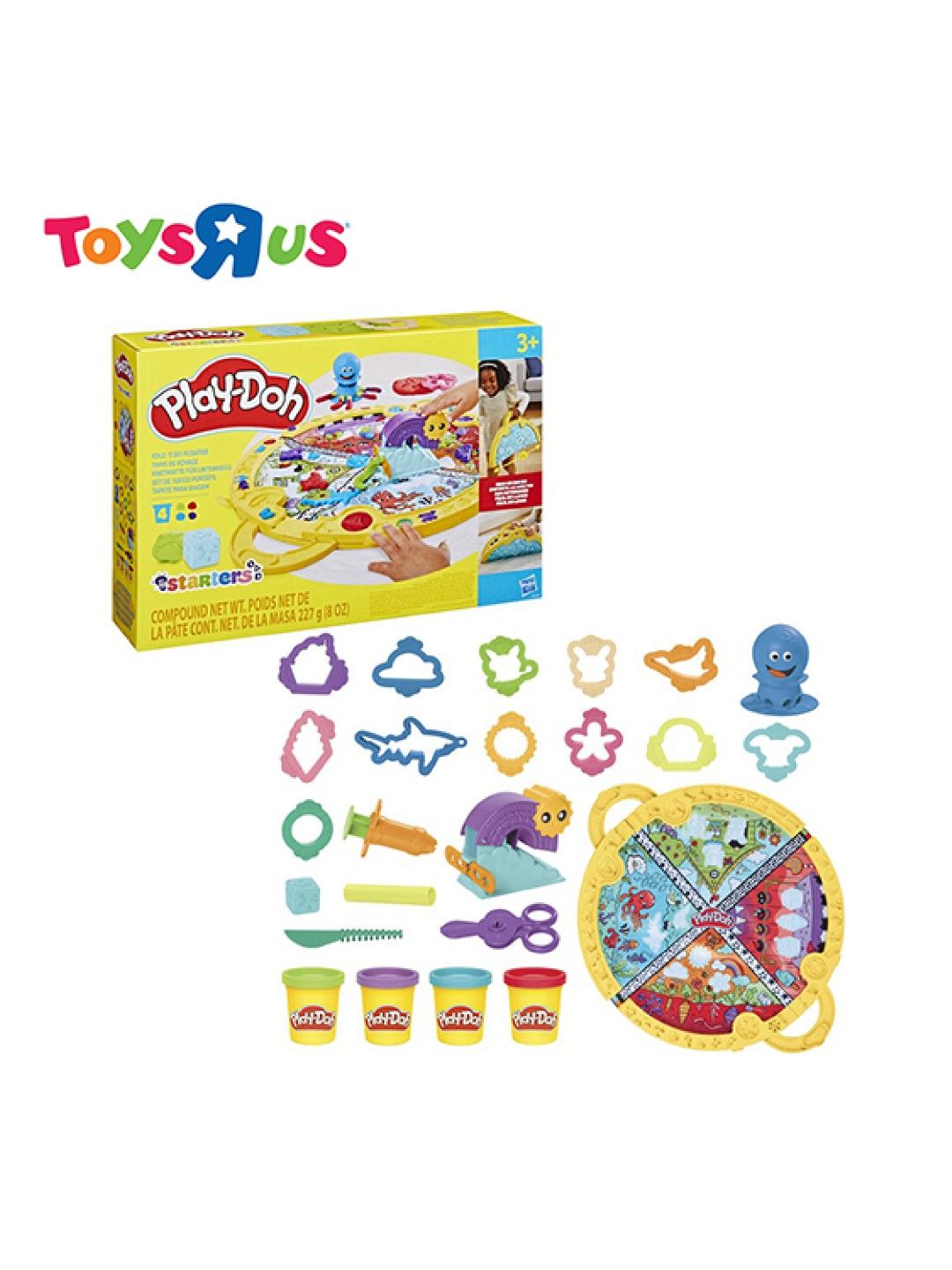 Toys R Us Play-Doh Fold and Go Playmat Starter Set
