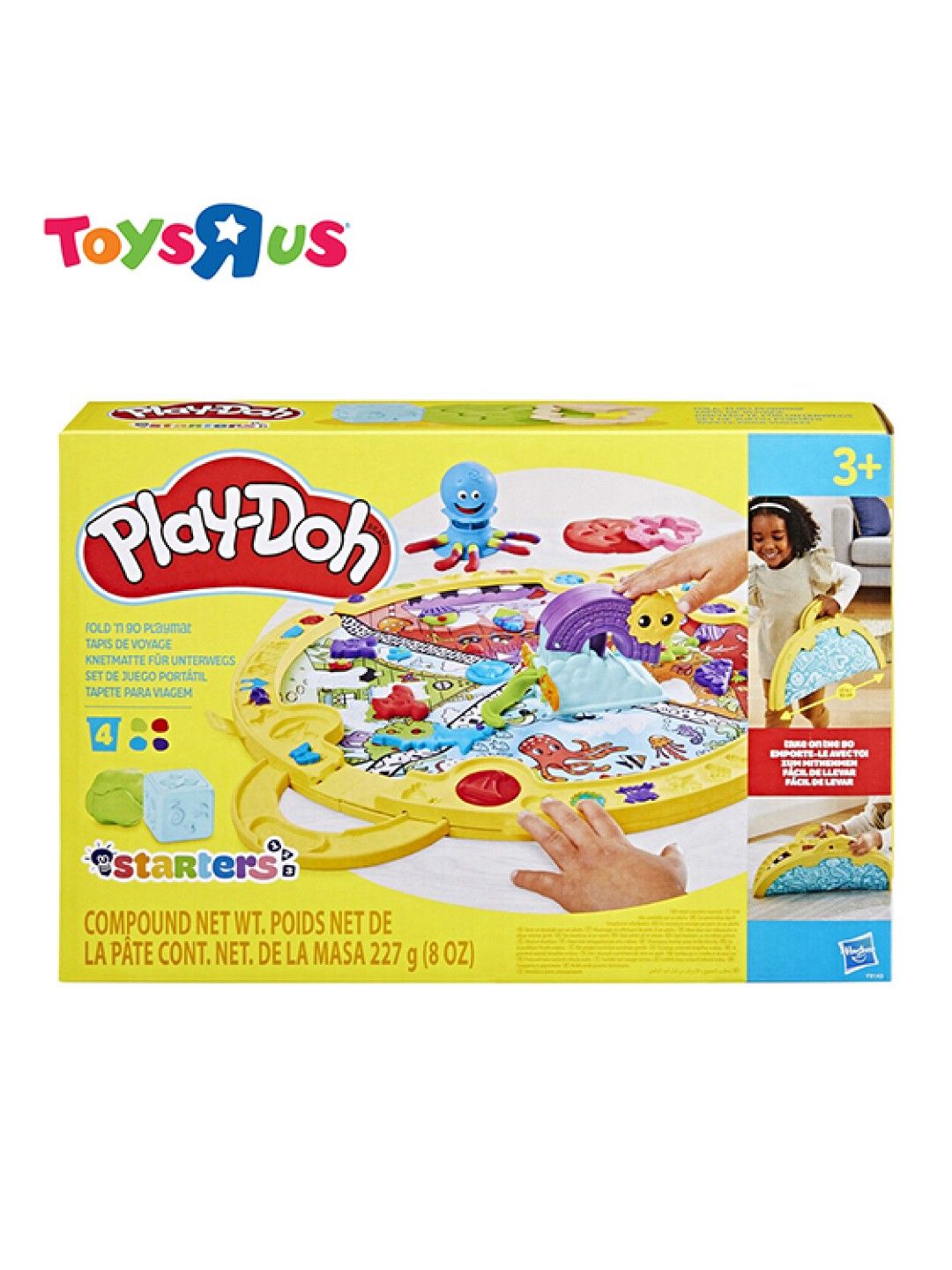 Toys R Us Play-Doh Fold and Go Playmat Starter Set (No Color- Image 3)