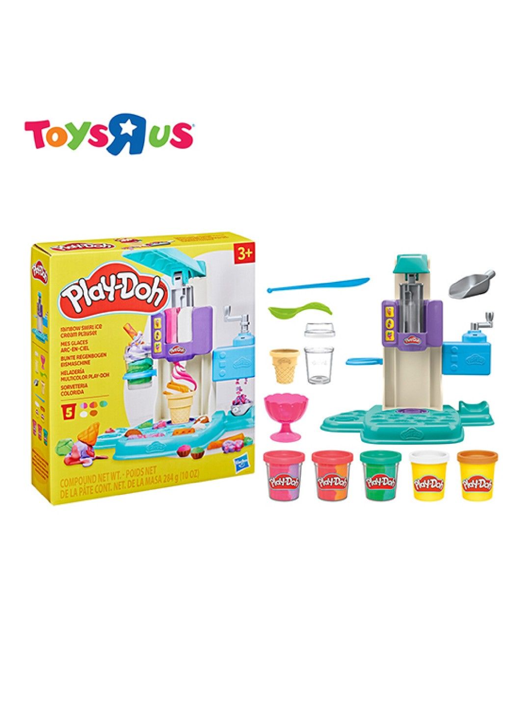 Toys R Us Play-Doh Swirl Ice Cream Playset (No Color- Image 1)