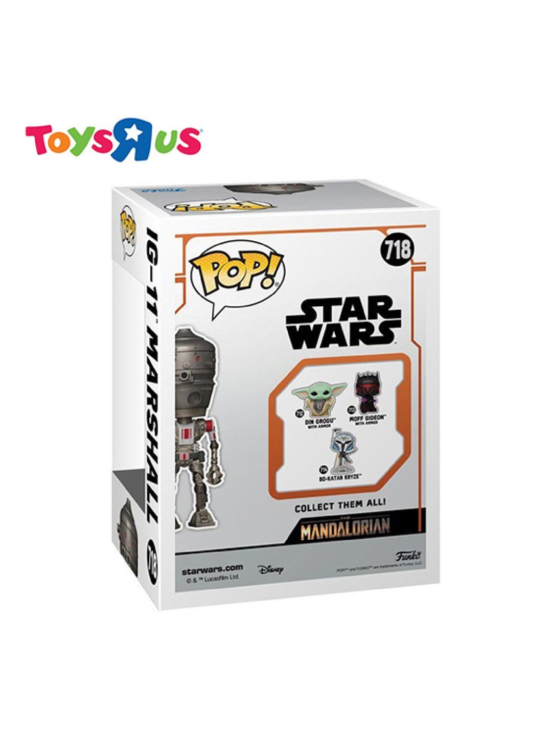 Toys R Us Funko Pop! Star Wars - IG-11 Marshall #718 Special Edition (No Color- Image 3)