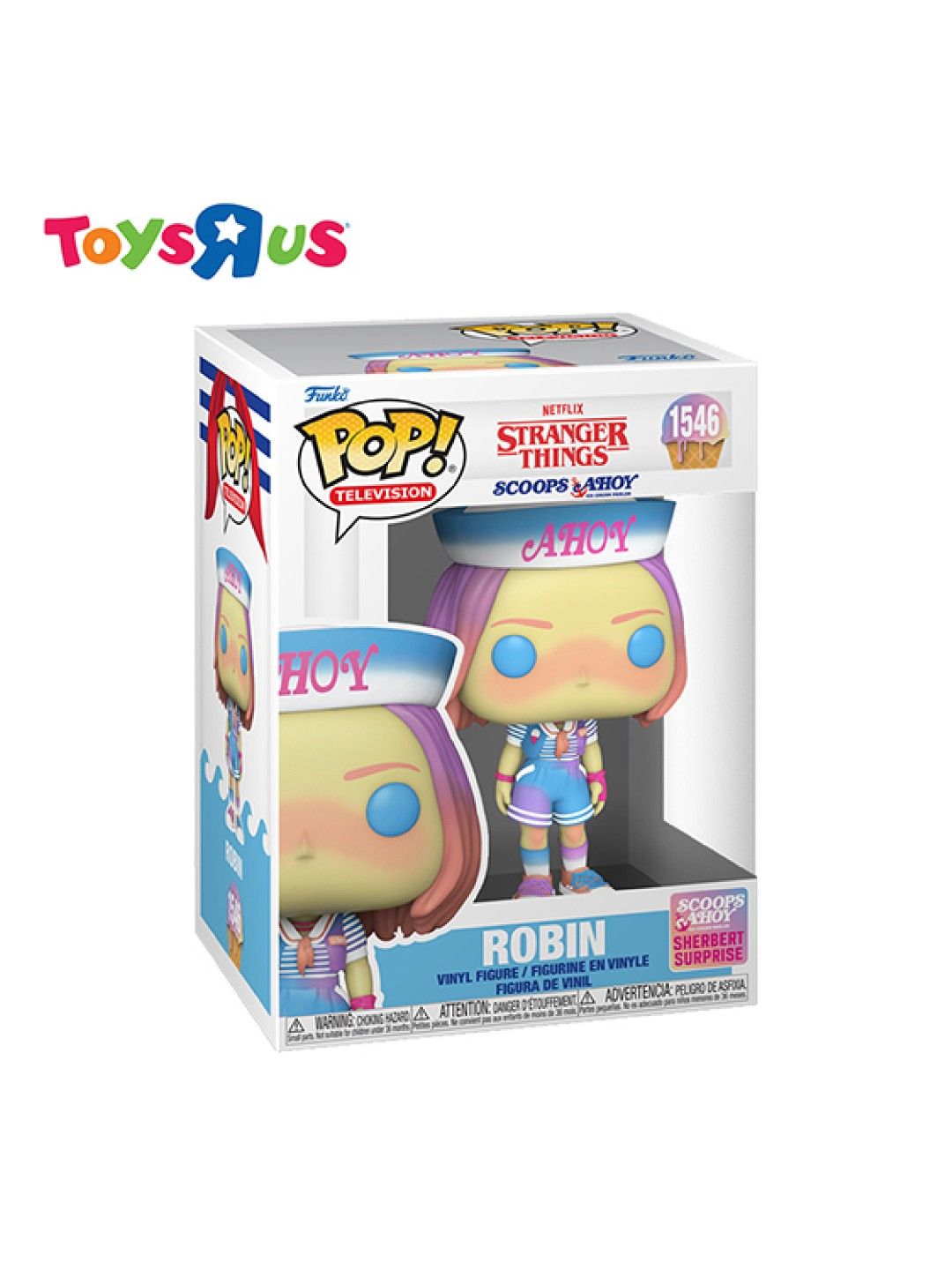 Toys R Us Funko Pop! Stranger Things Scoops Ahoy - Robin #1546 (No Color- Image 2)