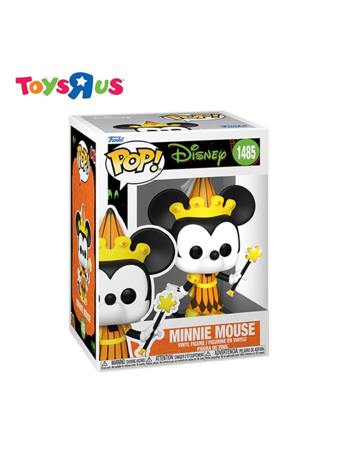 Toys R Us Funko Pop! Disney Halloween - Minnie Mouse #1485 (No Color- Image 2)