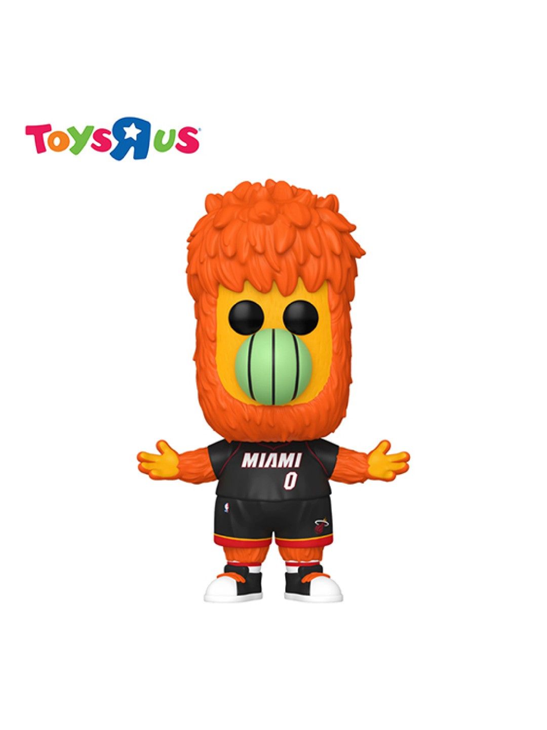 Toys R Us Funko Pop! NBA Mascots - Miami Heat Burnie #09 (No Color- Image 1)