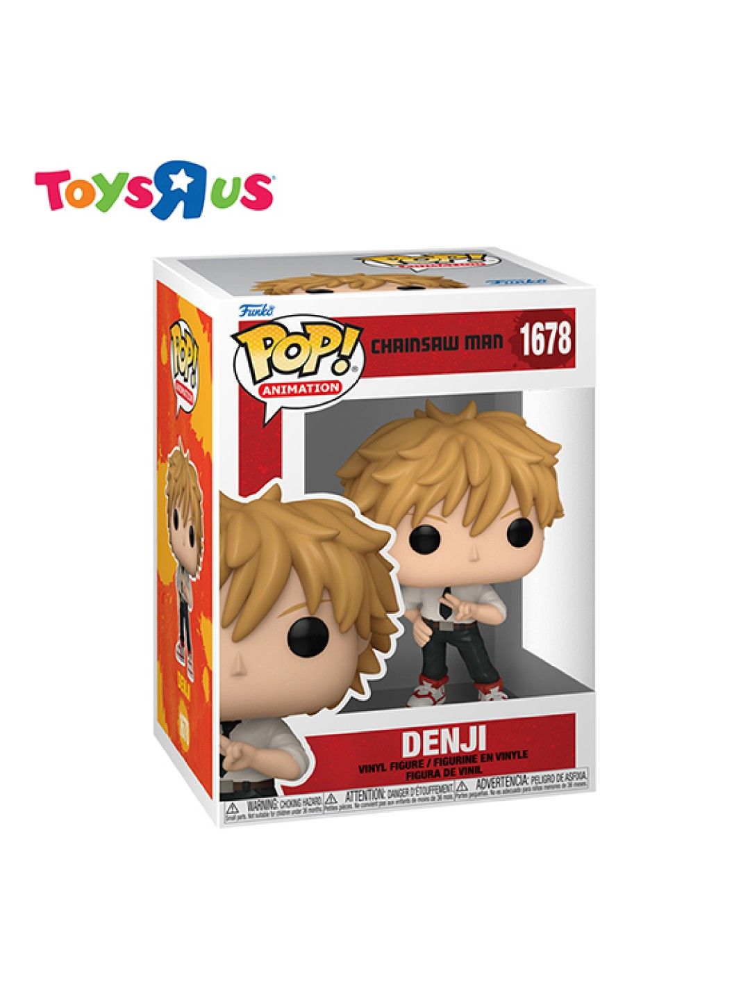 Toys R Us Funko Pop! Chainsaw Man - Denji #1678 (No Color- Image 2)