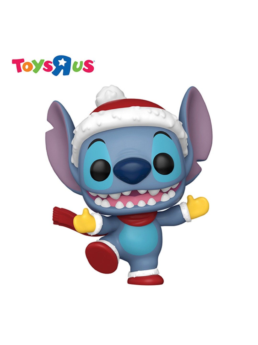 Toys R Us Funko Pop! Disney Lilo & Stitch - Stitch with Hat #1503 (No Color- Image 1)