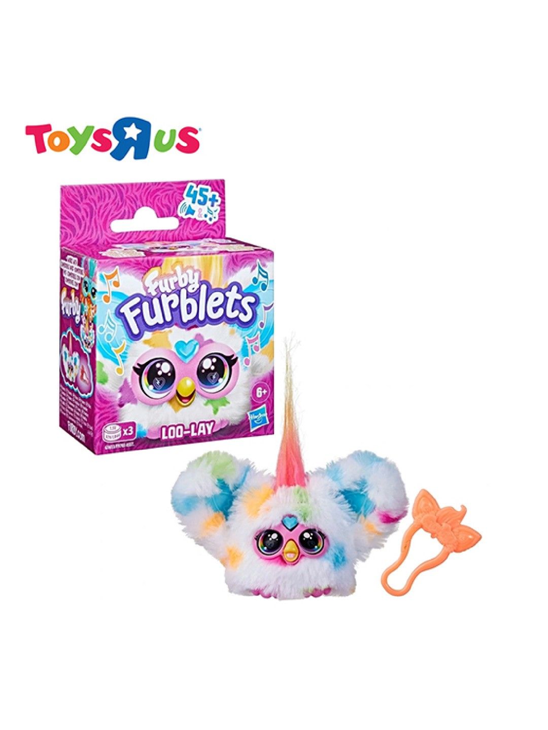 Toys R Us Furby Furblets Loo - Lay Mini Electronic Plush Toys, (No Color- Image 1)