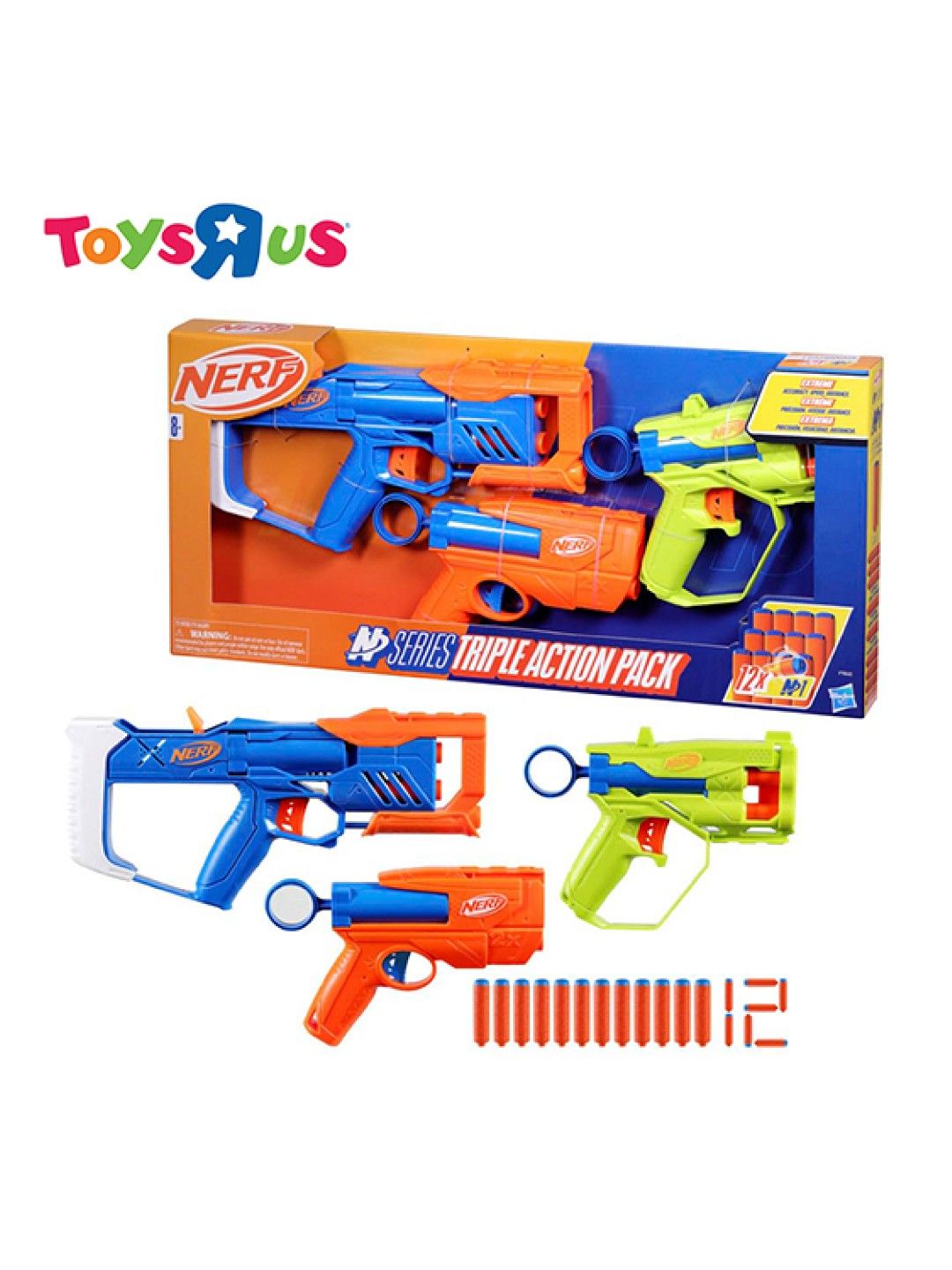 Toys R Us Nerf N Series - Triple Action Pack