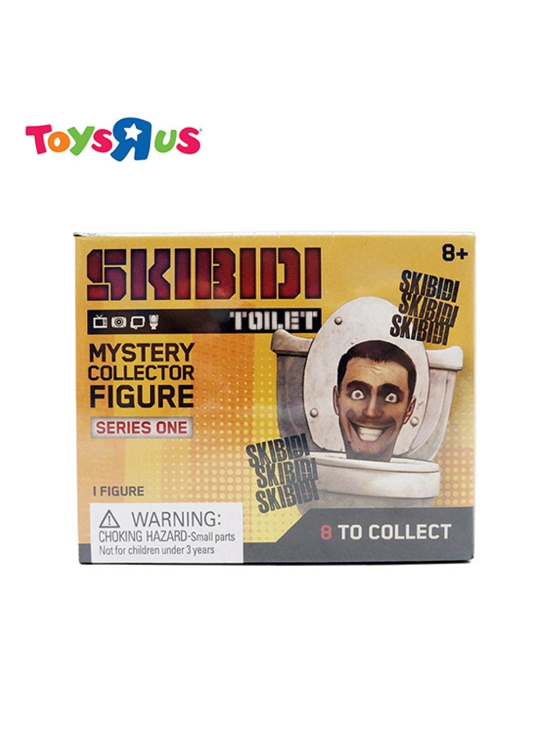 Toys R Us Bonkers Toys Skibidi Toilet Mystery Collector Figures Single Pack - Series One (No Color- Image 2)
