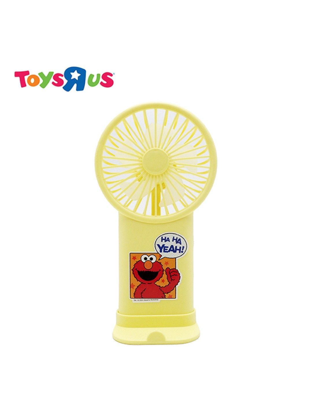 Toys R Us 123 Sesame Street Mini Handheld Fan (Yellow) (No Color- Image 2)