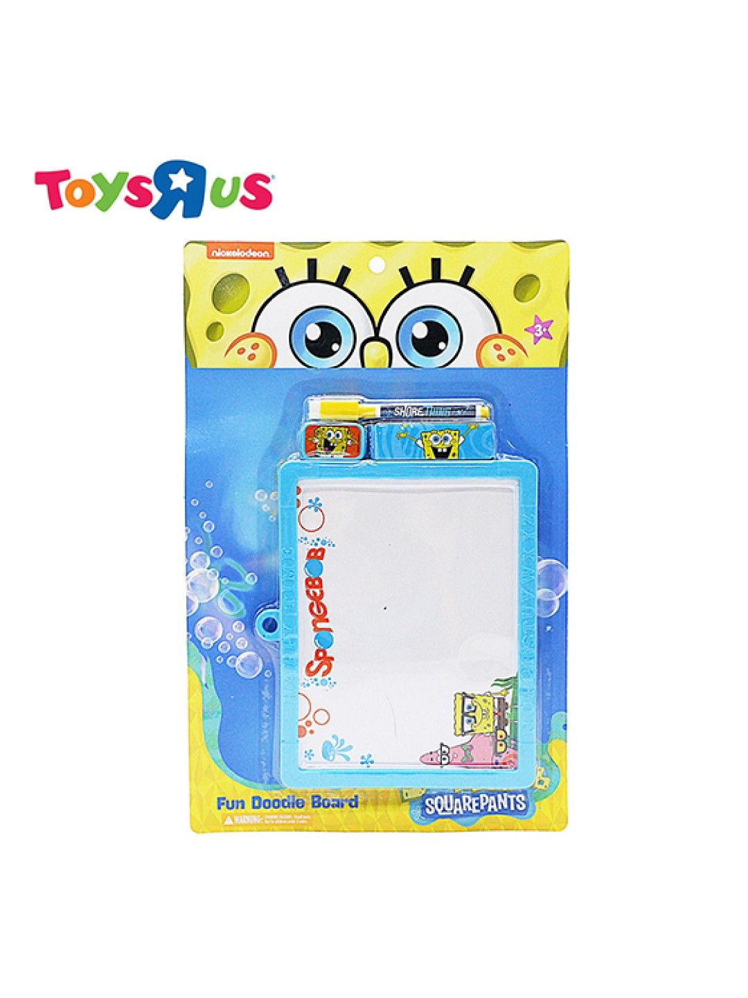 Toys R Us Nickelodeon Spongebob Squarepants Fun Doodle Board (No Color- Image 1)