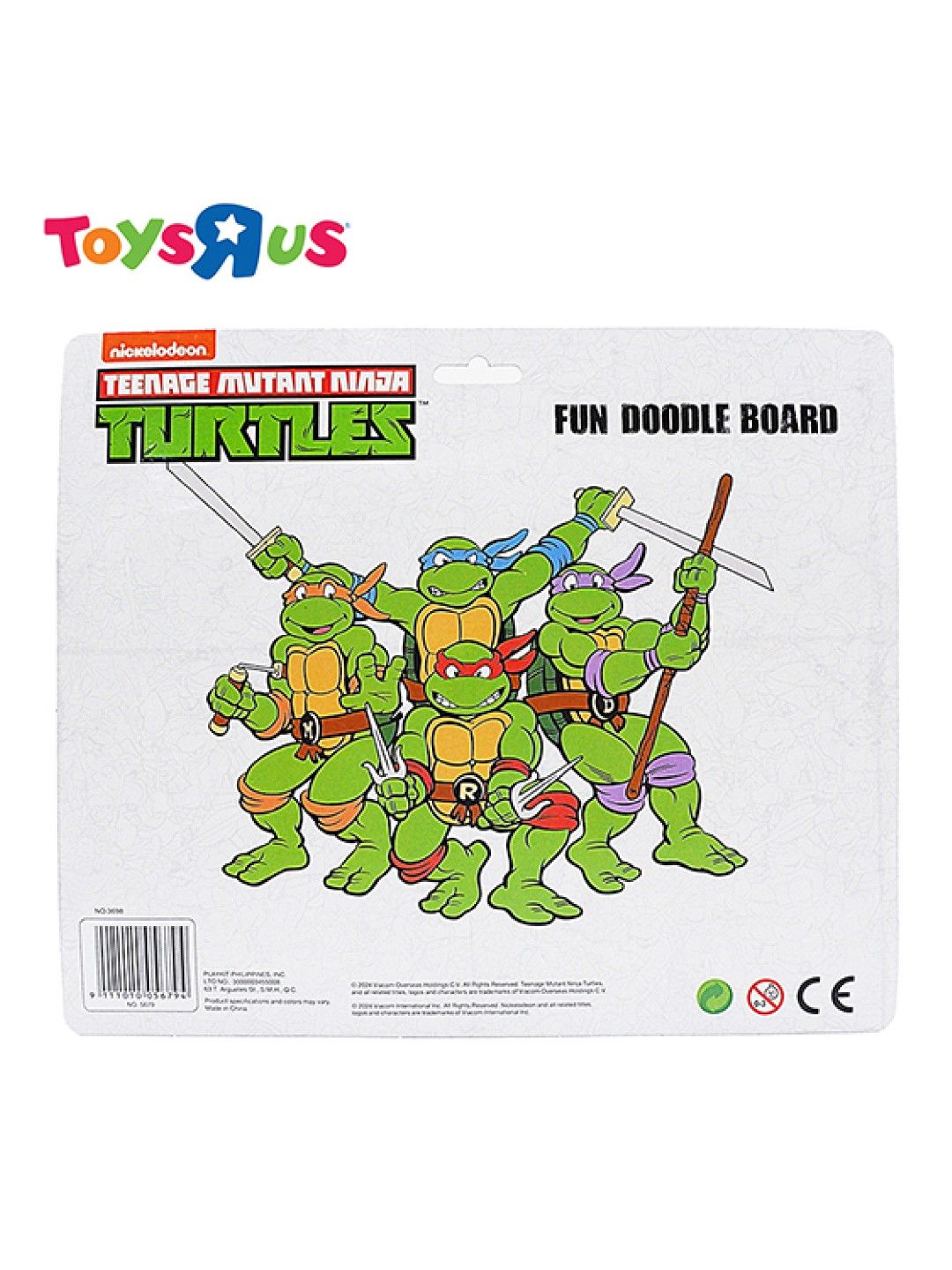 Toys R Us Nickelodeon Teenage Mutant Ninja Turtles Fun Doodle Board (No Color- Image 2)