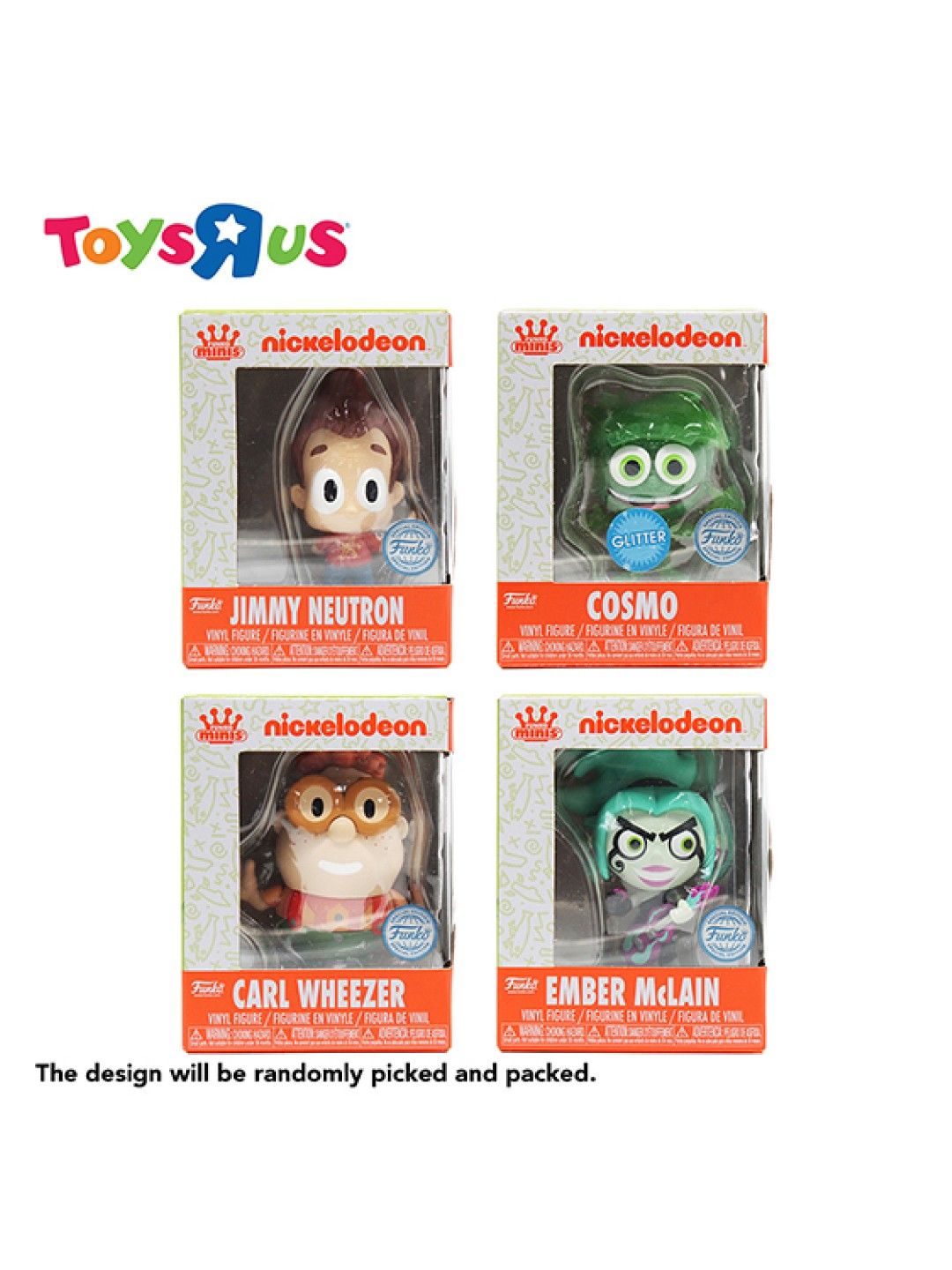 Toys R Us Funko Minis - Nickelodeon (Single Pack) (No Color- Image 1)