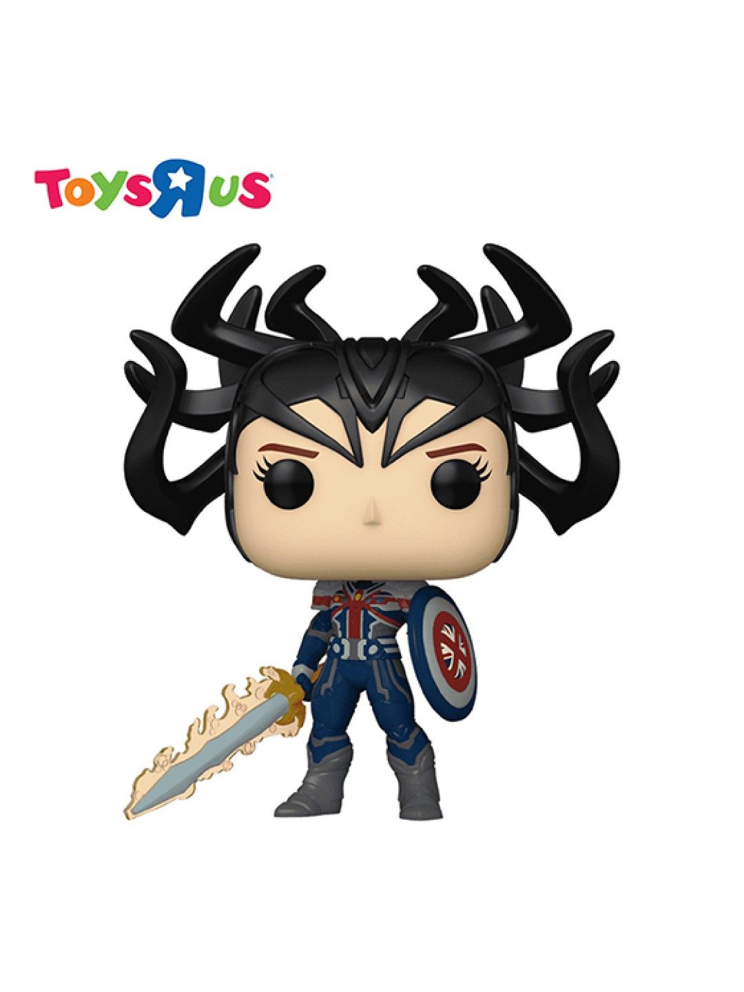 Toys R Us Funko Pop! Marvel Studios What If …? - Infinity Captain Carter #1464 (No Color- Image 1)