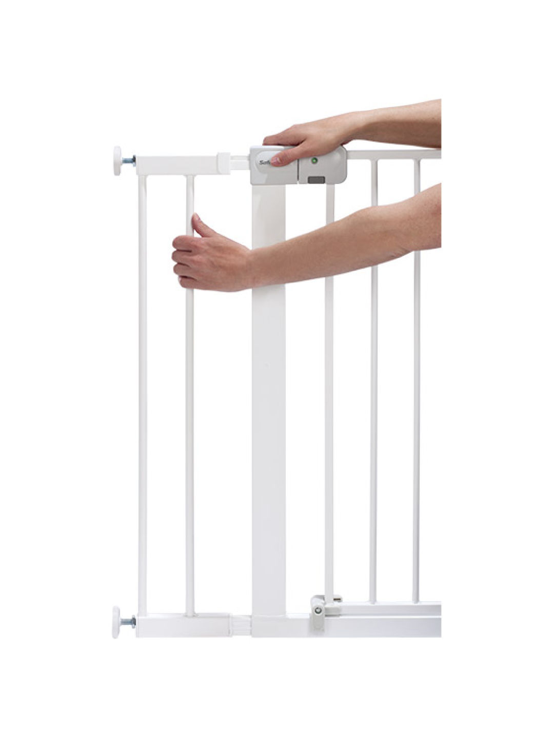 Safety 1st Easy Close Gate U-Pressure Extension (14cm) (White- Image 1)