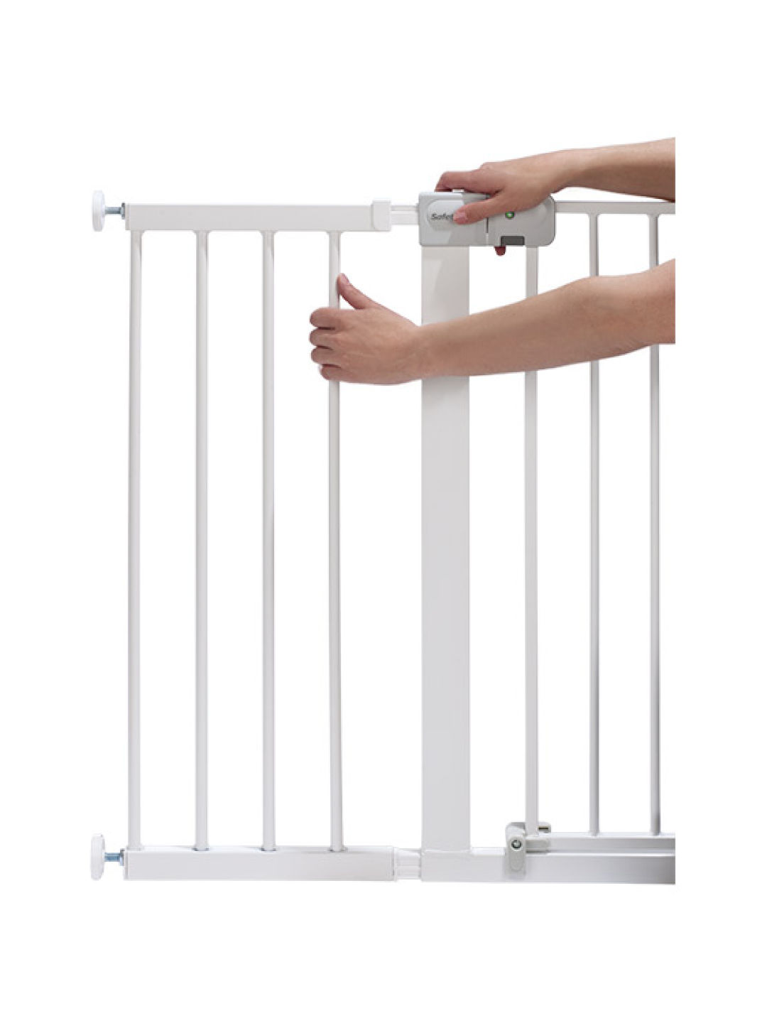 Safety 1st Easy Close Gate U-Pressure Extension (28 cm) (White- Image 1)