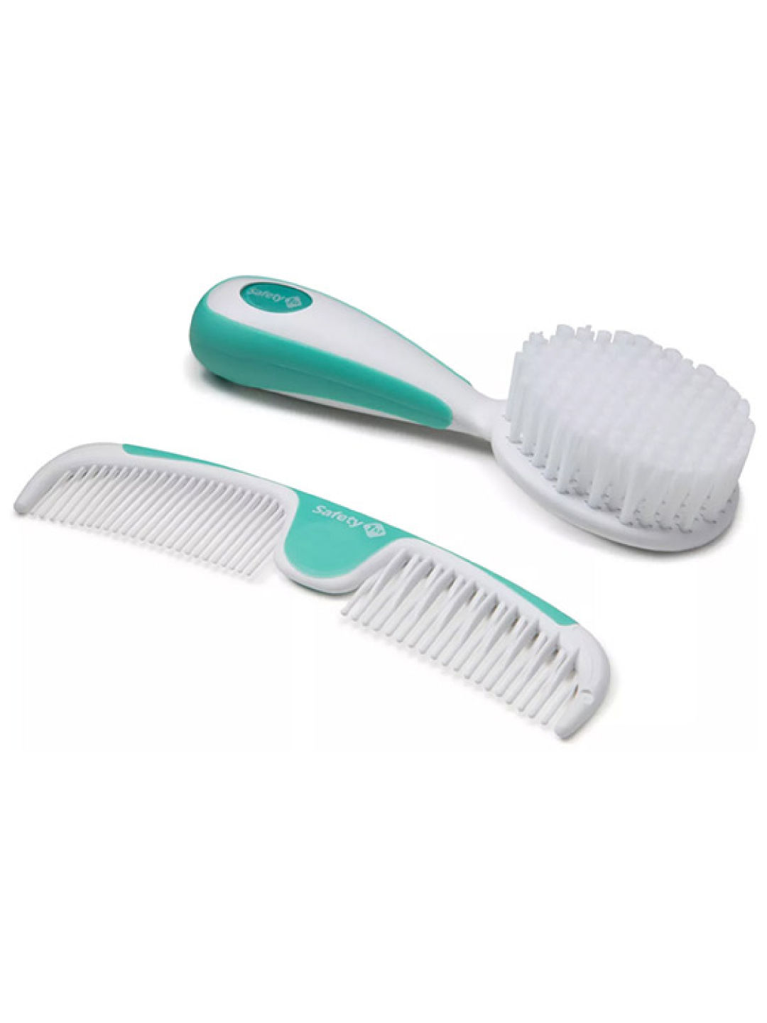 Safety 1st Easy Grip Brush & Comb (Teal- Image 2)