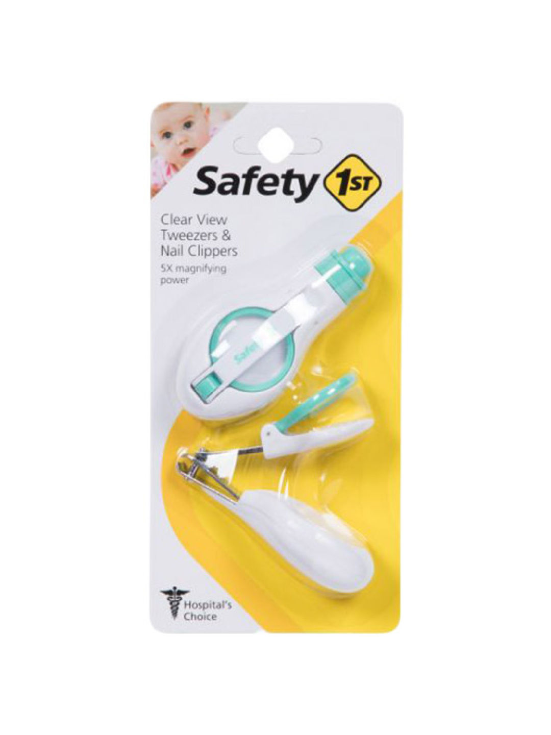 Safety 1st Clearview Nail Clipper/Tweezer (Blue- Image 2)