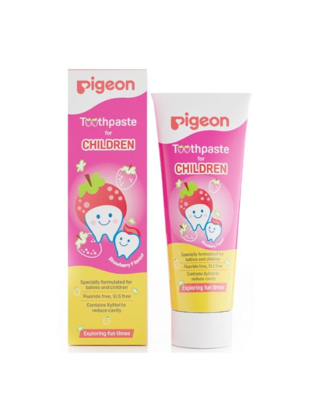 Pigeon Toothpaste Strawberry (45g) (No Color- Image 1)