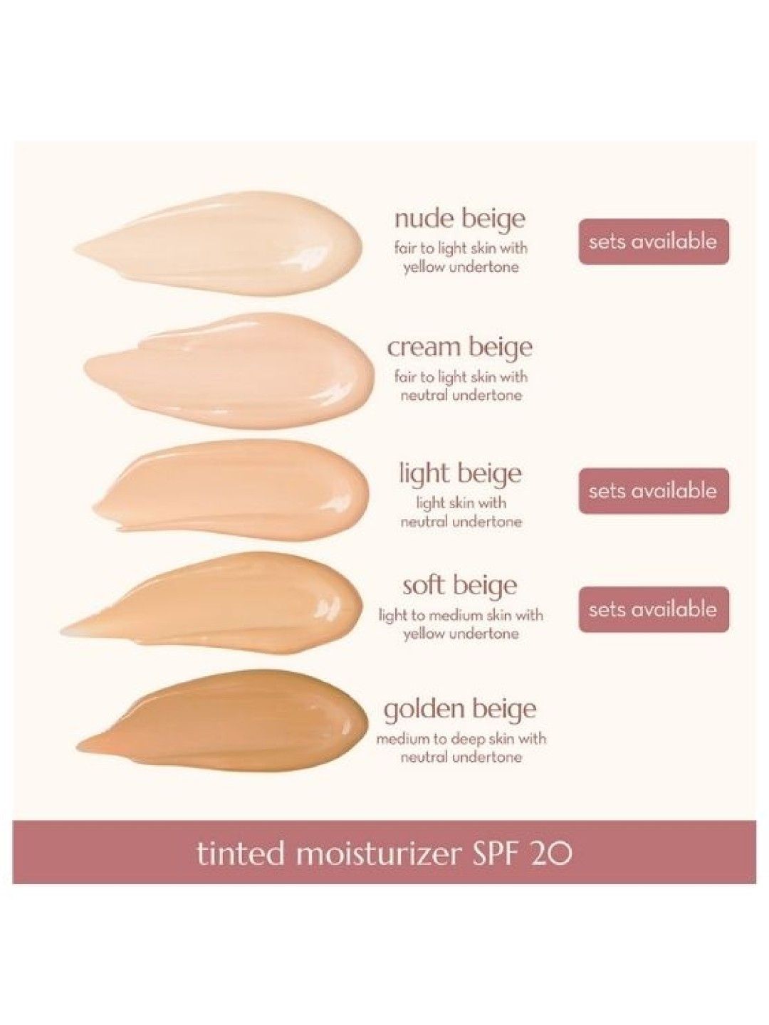 Happy Skin Tinted Moisturizer & Invisible Sun Gel Set in Nude Beige (No Color- Image 4)