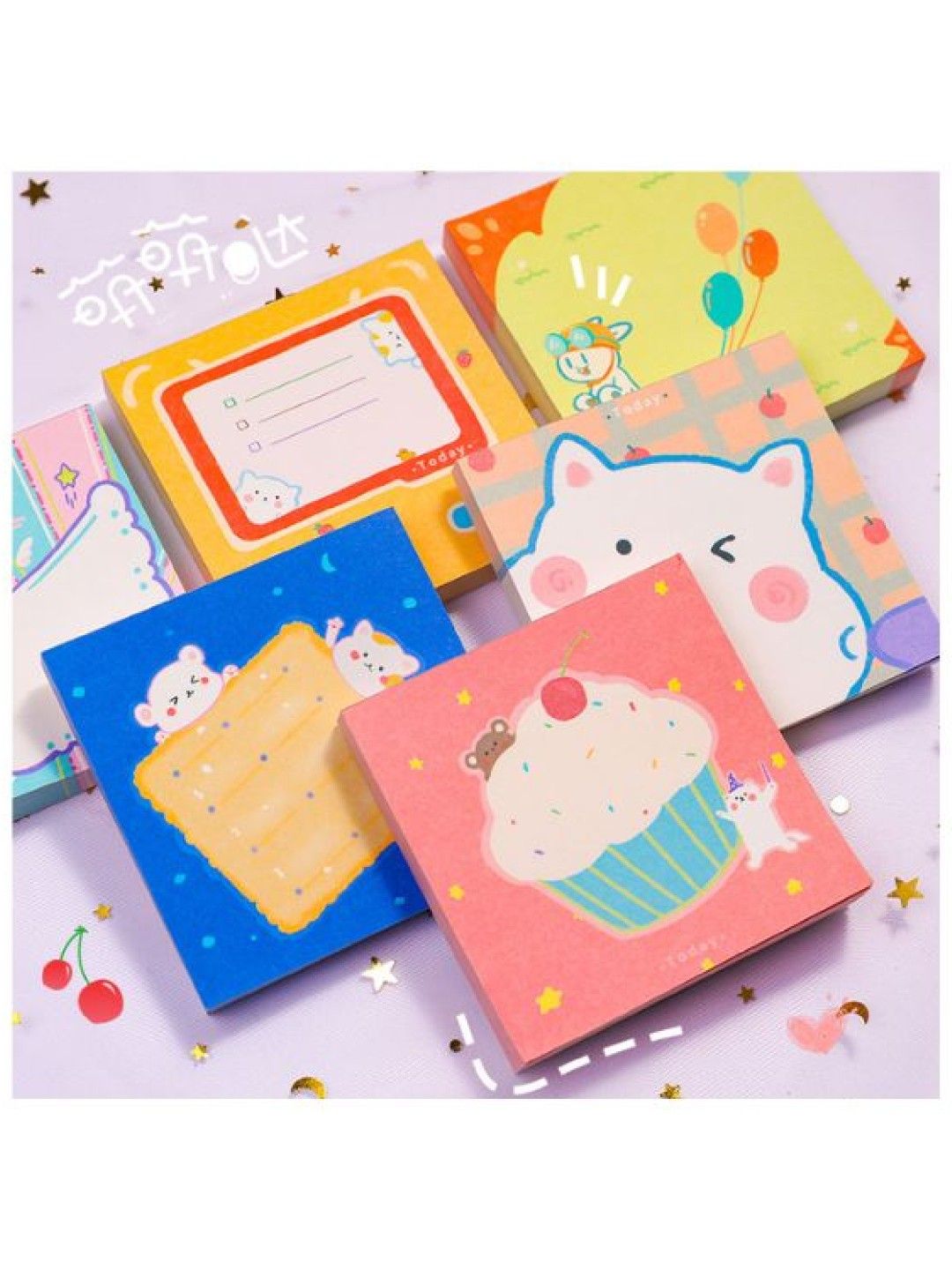 Scenti Cute Memo Pads 100-Sheets (Set of 3) (Happy Dog- Image 4)