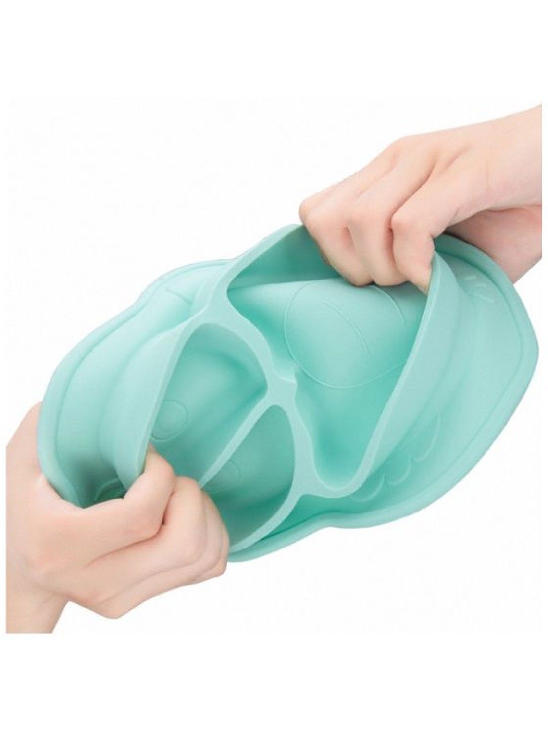 V-coool Silicone Owl Plate BPA-free (Green- Image 3)