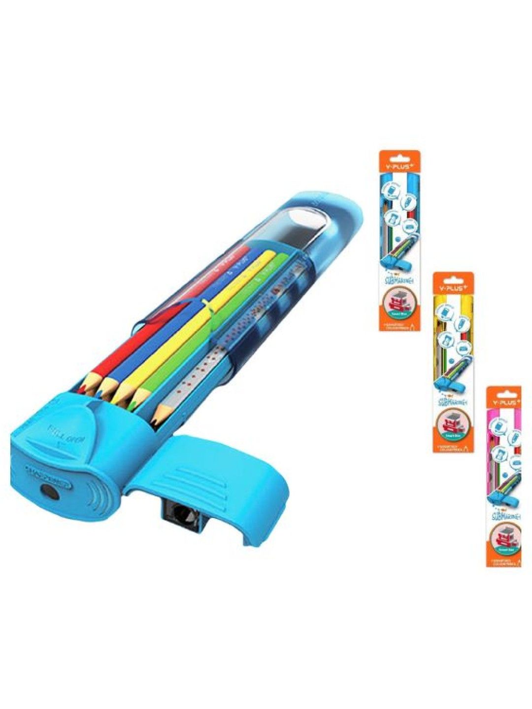 Y-PLUS+ Submarine Smart Box Colour Pencil (Blue- Image 2)