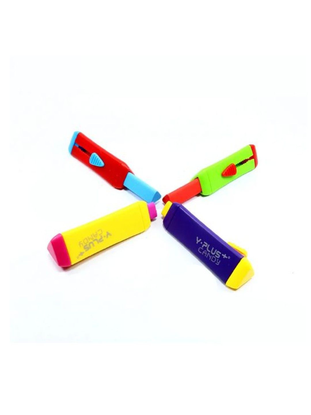 Y-PLUS+ Candy Eraser Pen (Green- Image 3)