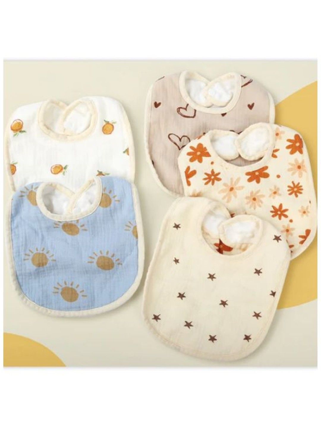 Bao Bei PH Jasmine Minky Bibs (Hearts- Image 2)