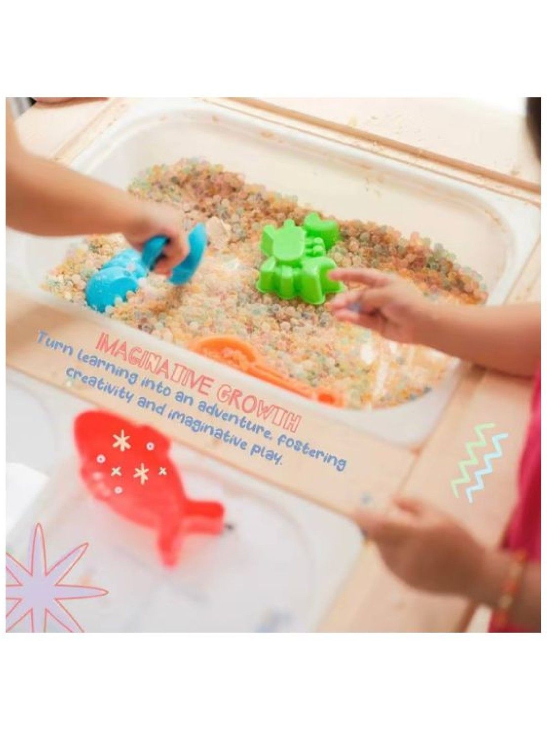 Sensory Splash Club Play & Learn Coin Sensory Learning Board (No Color- Image 3)