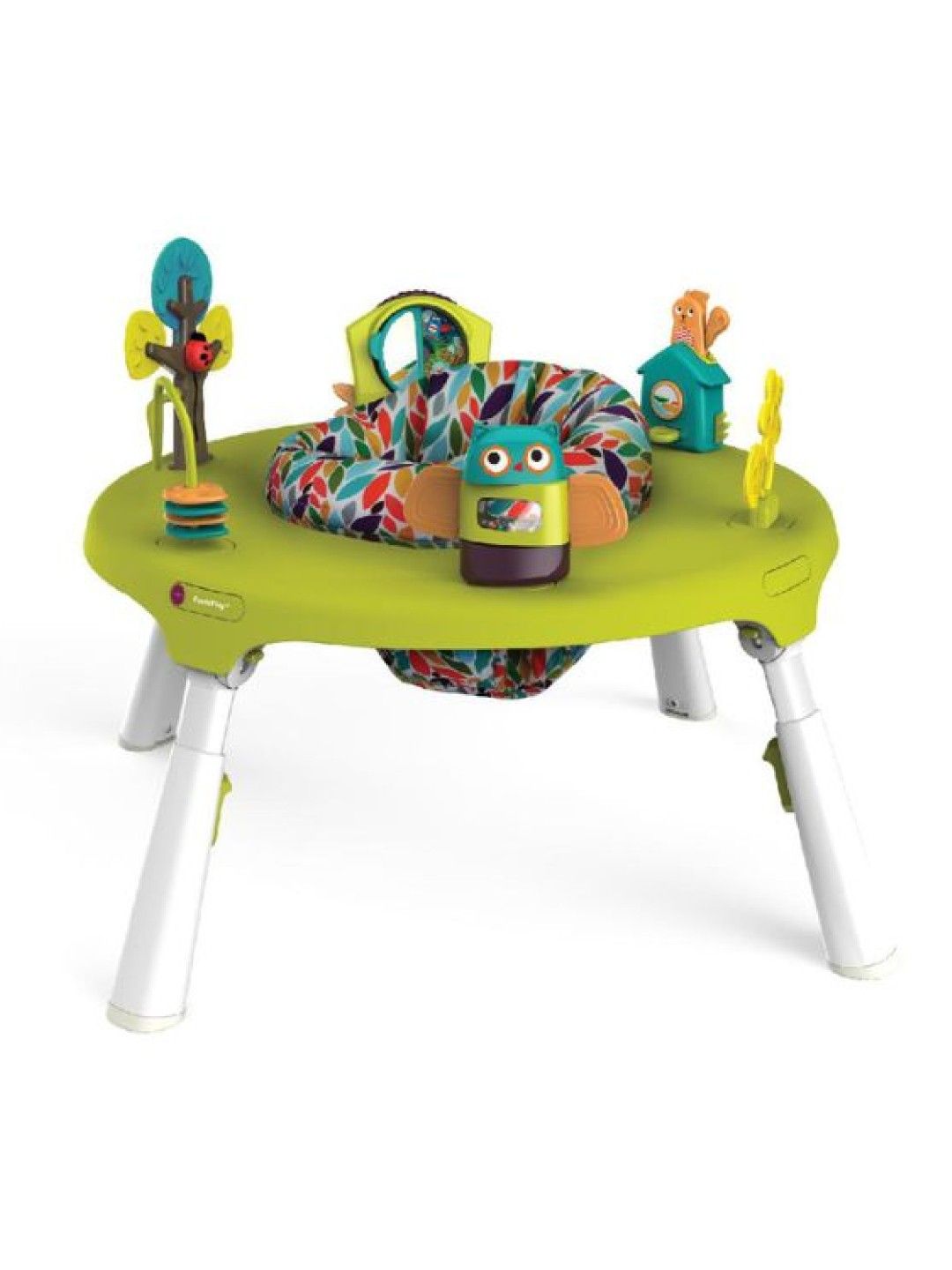 Oribel PortaPlay Convertible Activity Center with 2 pieces stools (Forest Friends- Image 2)