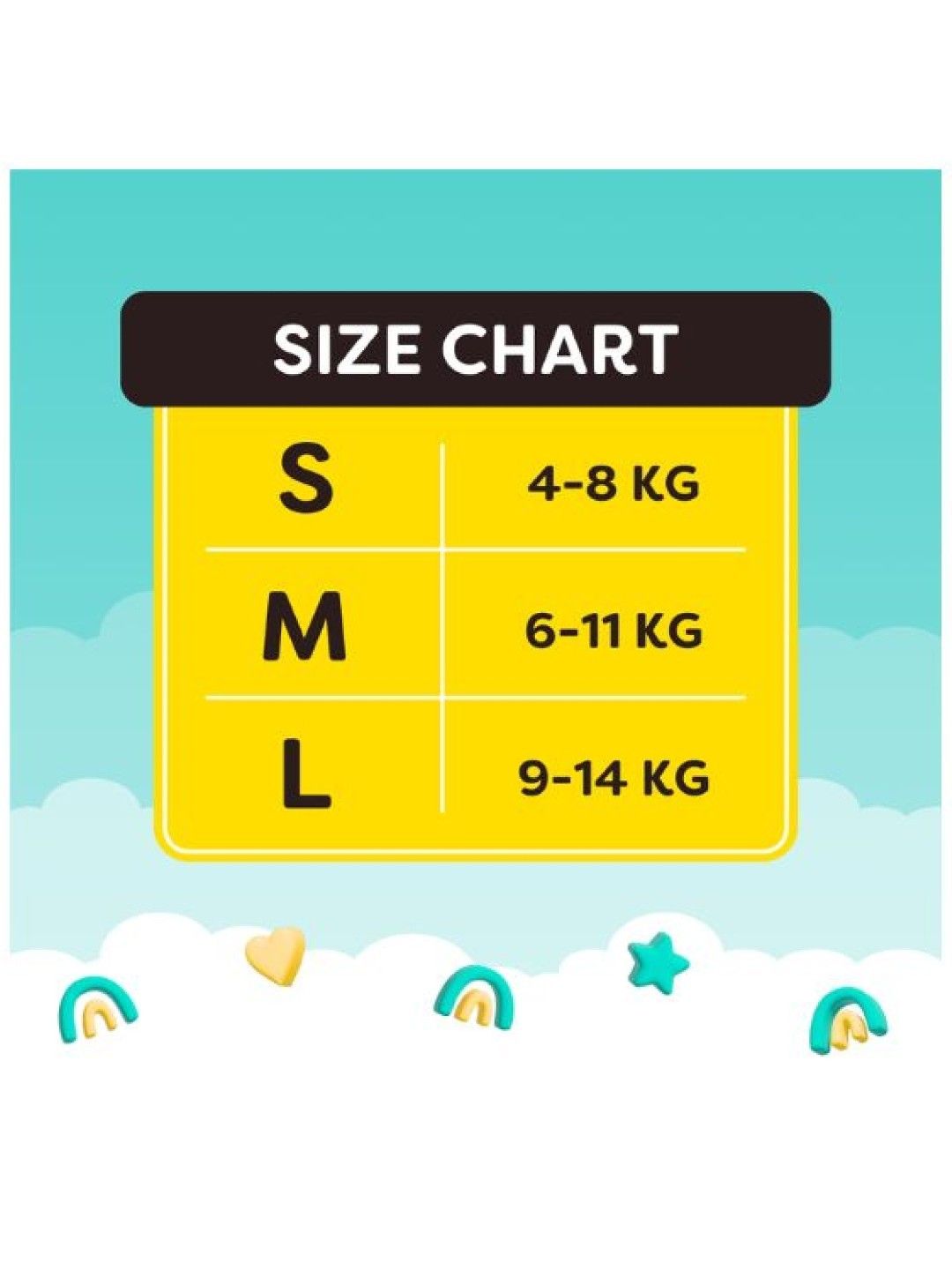 bean [Bundle of 4] Cloud Fit Diapers Small (30s) - 120 pcs (No Color- Image 4)