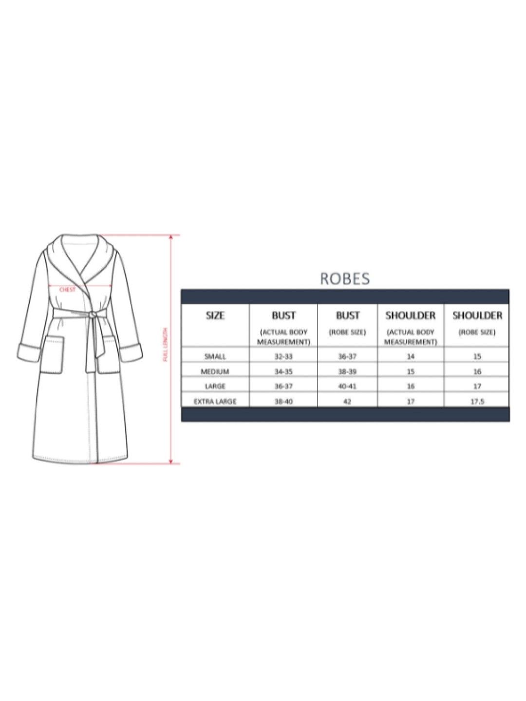 SleepyHead Faith Kimono Robe (White- Image 4)