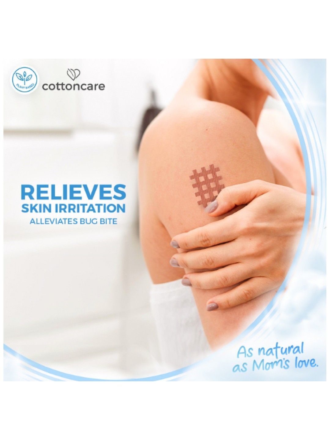 Cotton Central™ Cottoncare™ Natural Itch Relief Stick-Ons (27 patches) (No Color- Image 3)