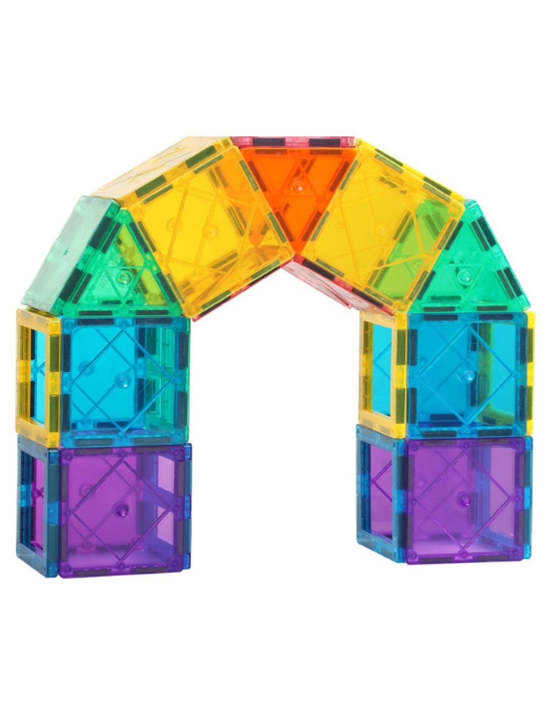 Kebo Magnetic Tiles (60 pcs) (No Color- Image 2)