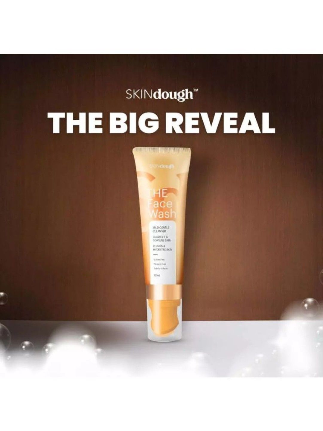 SKINdough The Face Wash 120ml (No Color- Image 4)