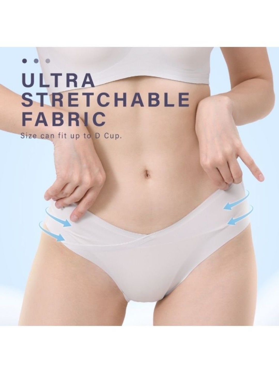 Shapee Invi Maternity Brief (Black- Image 3)
