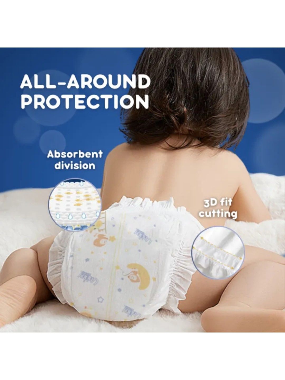 Unijoy Sweet Dreams Diaper Pants XXL - Jumbo (No Color- Image 3)