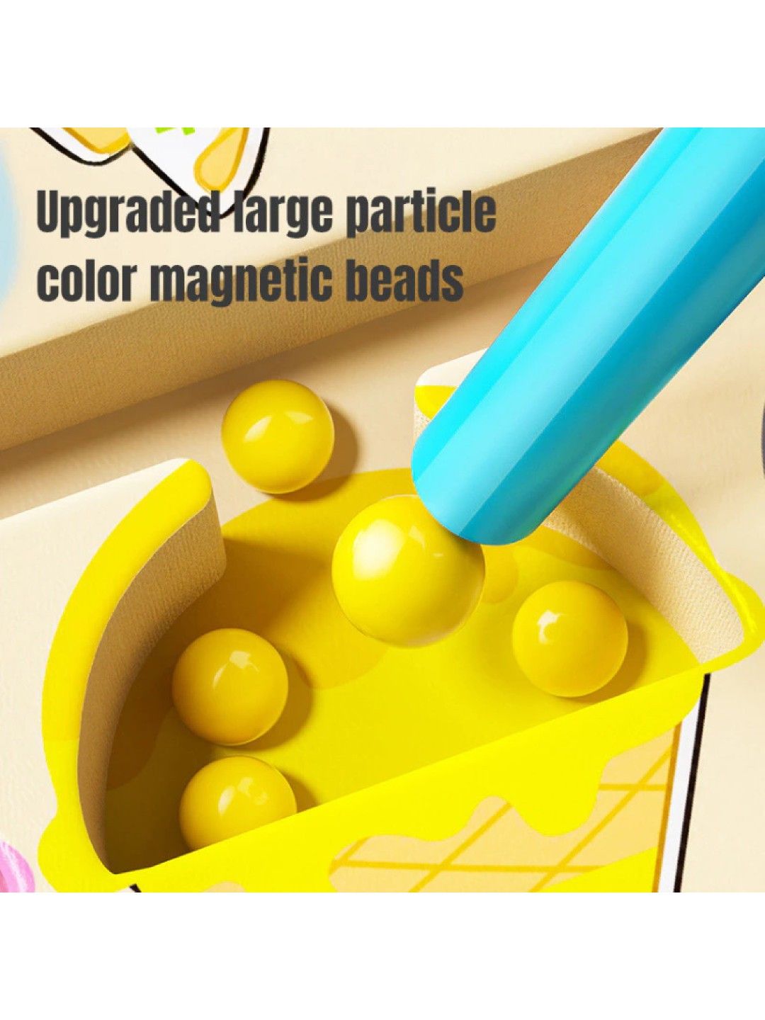 BabyPro Kids Magnetic Color Sorting Maze Board Game Toy (Dinosaur- Image 4)