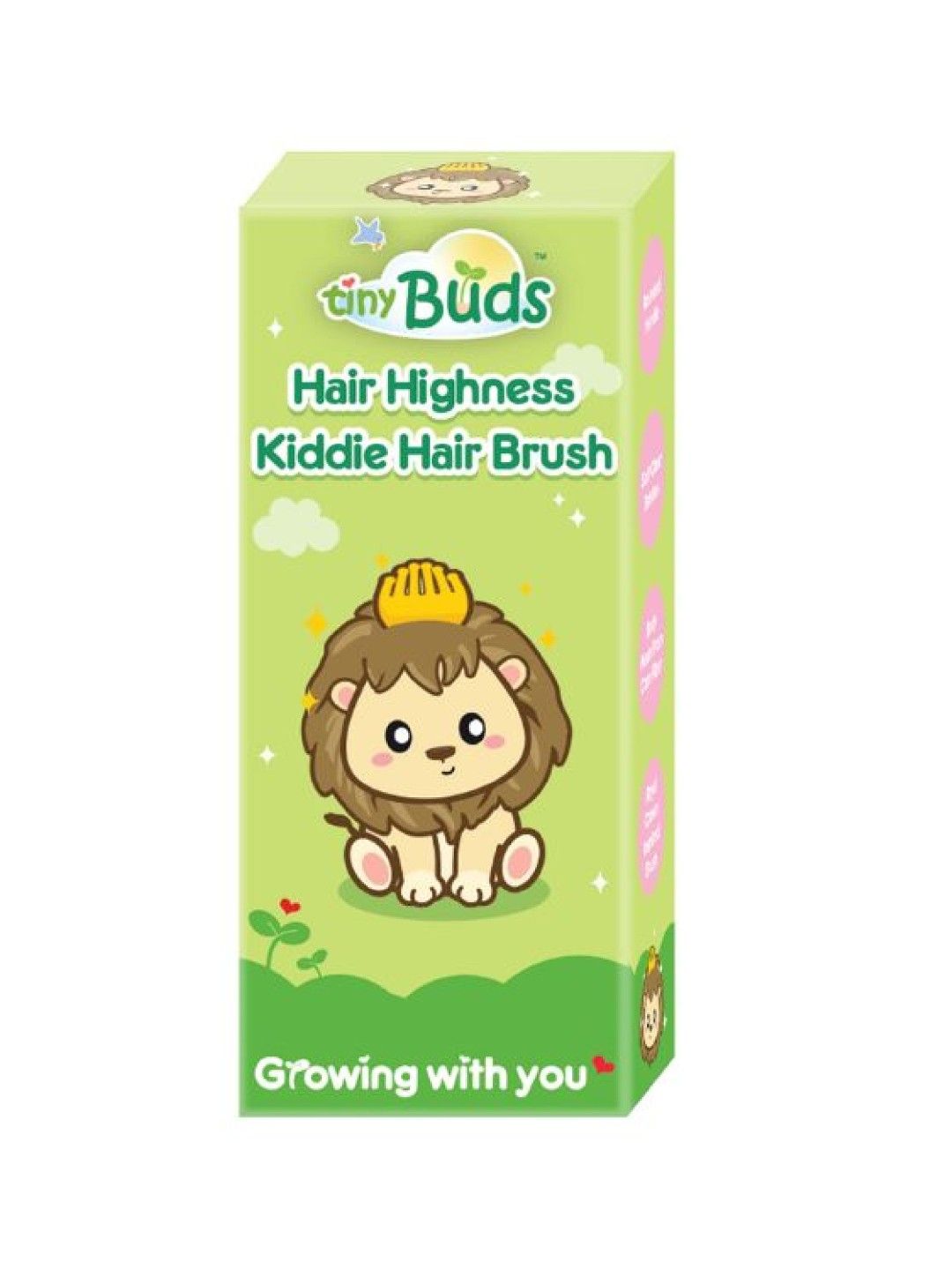 Tiny Buds Hair Highness Kiddie Hair Brush (No Color- Image 3)