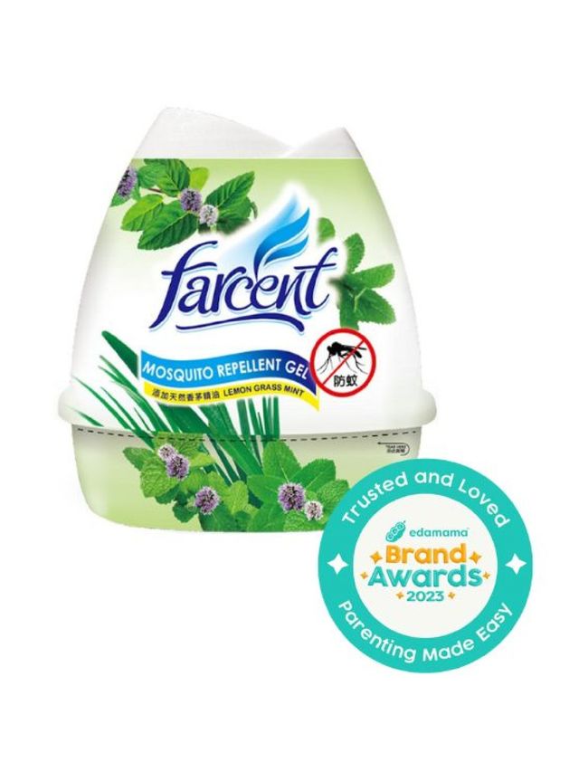 Farcent Mosquito Repellent Gel Lemongrass Mint (200g)