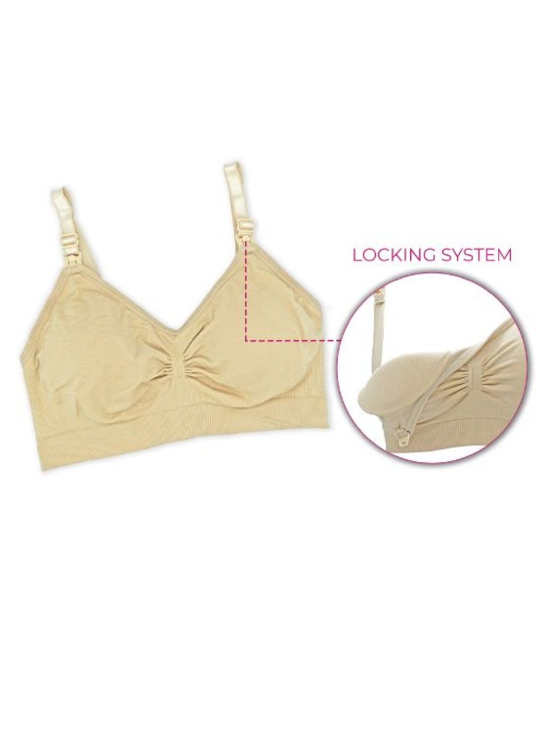 Intimate Forever Nursing Bra (Nude- Image 4)