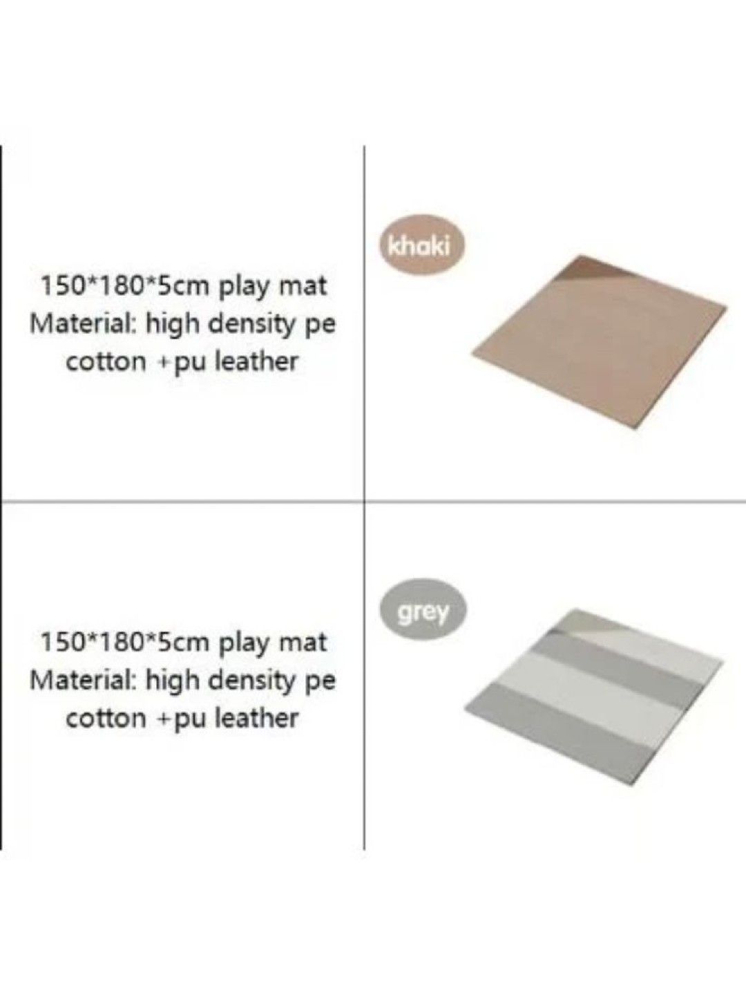QT Hub Premium Folder Mat (Khaki- Image 4)
