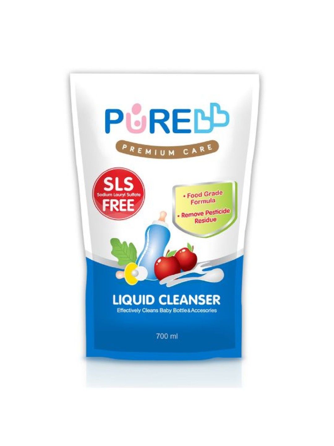 PureBB Liquid Cleanser Refill Pouch (700ml) (No Color- Image 1)