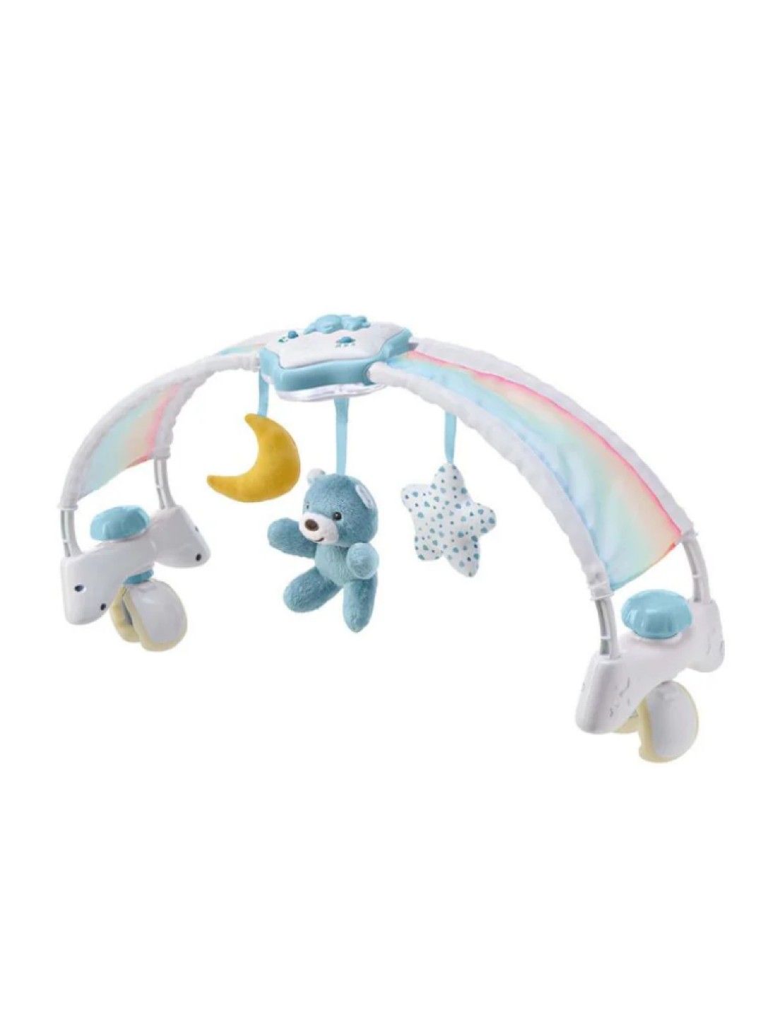 Chicco Rainbow Bed Arch - Blue (No Color- Image 1)