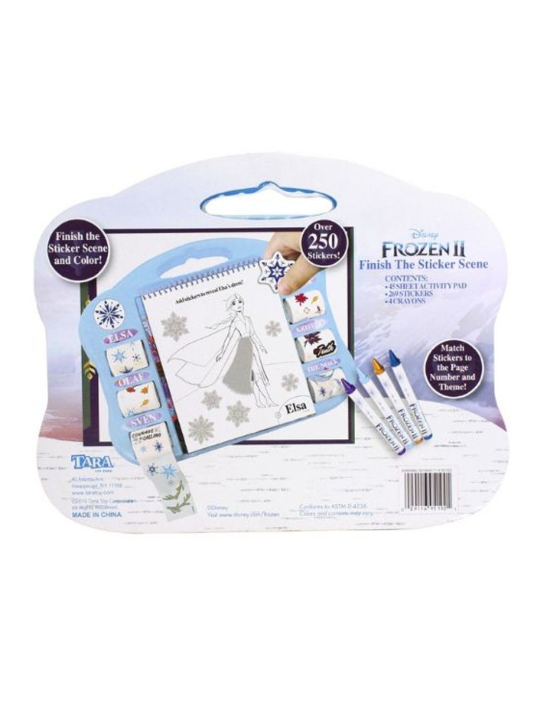 Disney Frozen 2 Sticker Scene Activity Set (No Color- Image 3)