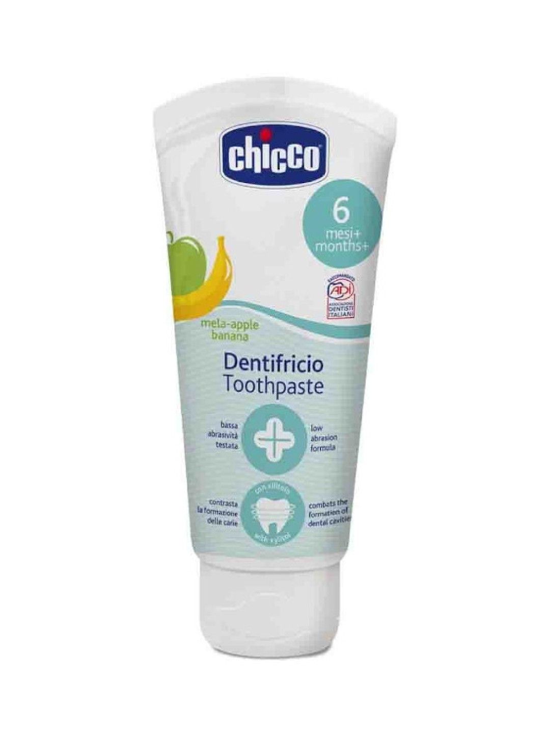 Chicco Baby Moments Toothpaste Apple/Banana (50ml)